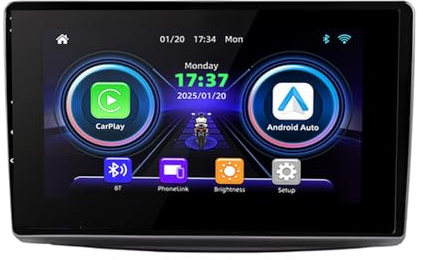 Alfa Romeo MiTo 955 2008 Car Stereo Android 15 9 Inch HD Touchscreen GPS Navigation Bluetooth 5.0 Support Steering Wheel Control & Backup Camera(A1200 4 Core Wifi 1G+32G)