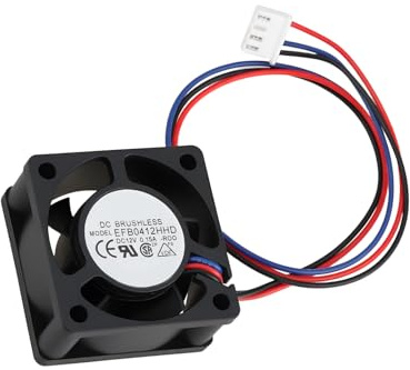 Briny River Ventilador de CC EFB0412HHD 12 V 0,15 A 40x40x20mm Tamaño 4020 Señal de Velocidad de 3 Cables Repuesto