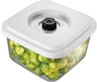 Unold 4801008 - Vakuum-Frischebehälter / 1 Behälter mit 2,4 Liter Volumen/für druckempfindliche und flüssige Lebensmittel/BPA-Frei /, spülmaschinenfest.