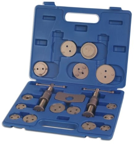 Laser 3835 Brake Caliper Rewind Tool Kit 18pc