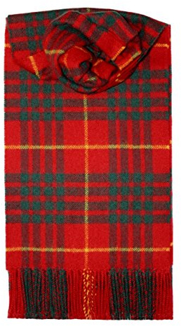 I LUV LTD Cameron Clan Tartan Scarf Modern Lambswool