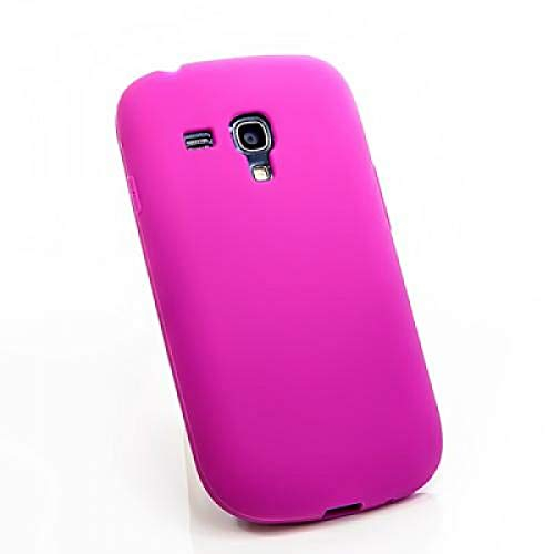 numerva Schutzhülle kompatibel mit Samsung Galaxy S3 Mini Hülle Silikon Handyhülle für Galaxy S3 Mini Case [Pink]