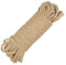 jijAcraft 5mm Corde de Jute, 20 Mètres Corde de Chanvre Naturel, Ficelle de Jute Naturelle, Corde de Jardin pour Jardinage Artisanat Emballage