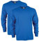 Gildan Unisex's Ultra Cotton Long Sleeve T-Shirt, Style G2400, Multipack, Royal (2-Pack), 4XL (Pack of 2)