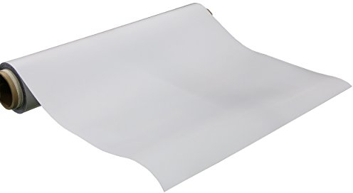 Magna-C® Flexible Magnetfolie | Resistent und bedruckbar | Ideal als Auto-Folie oder Werbeträger | Weiß | 10 x 0,61m mit 0,9mm Stärke