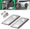 2pcs Garden Shredder Chipper Blades Cutters Kit 2 Hole Metal Garden Cut Blades Tools Set