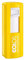 stempel-fabrik – Colop Pocket Stamp Plus 20 GELB Stempel mit Wunschtext personalisieren – selbstfärbender Taschenstempel als Namensstempel, Adressstempel & Co zu verwenden (38 x 14 mm | 4 Zeilen)