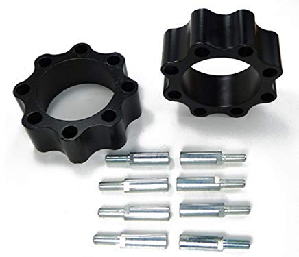 Spurverbreiterung schwarz 115-110 mm Lochkreis einstellbar Quad ATV