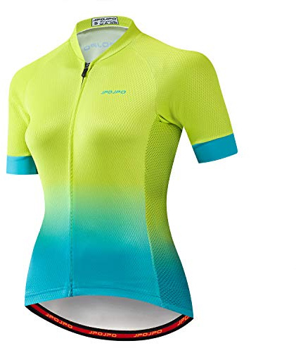 JPOJPO Radtrikot Damen Sommer Pro Team Bike Trikot Bekleidung Rennrad Kleidung Shirts Kurzarm Fahrrad Tops