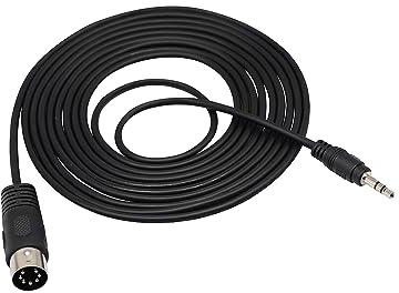 zdyCGTime MIDI DIN 7 pin a 3,5 mm prolunga,cavo audio da 3.5 mm maschio a Midi 7 pin maschio,compatibile con iPad/MP3/PC/TV/Android, adatto per Bang & Olufsen B&O,Naim,quad stereo Sistema.(3 M)
