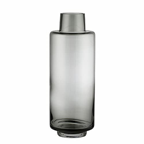 Lene Bjerre Vase Hedria, rauchgrau, Glas
