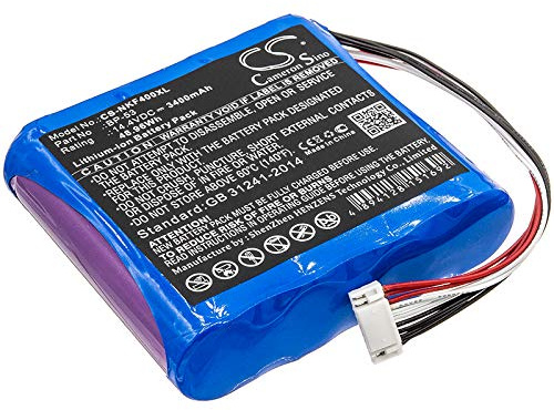 TCTK Akku 3400mAh Kompatibel mit [Nissin] KF4, KF4A Ersetzt BP-53