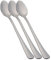 3 Lange Löffel für Cocktails 20,7 x 2,9 cm Edelstahl 18/0 Schlichtes Und Elegantes Design