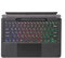 Type Cover for Microsoft Surface Pro 8/Surface Pro X 13, 3-Color Backlit Surface Pro 8/Pro X Keyboard with Touchpad/Pencil Holder/Built-in Rechargeable Battery,English and Japanese