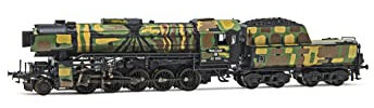 Arnold - DRB, schwere Dampflokomotive BR 42 in Tarnlackierung, Epoche IIc, mit DCC-Sounddecoder