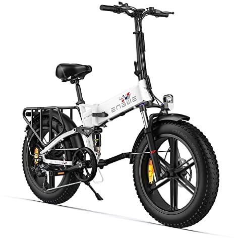ENGWE E-Bike Herren E-Faltrad Klapprad mit 48V 13Ah herausnehmbarer Akku, 250W Elektrofahrrad 20×4.0 Fat Tire 7-Gang-All-Terrain ebike Einer Reichweite von 100 km