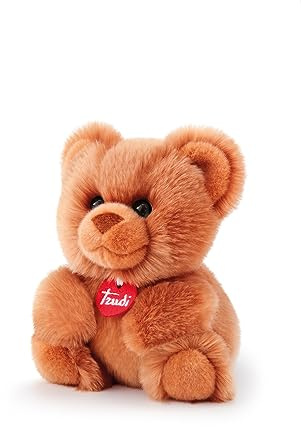 Trudi Teddybär Kleine Plüschtiere Geschenkidee für Weihnachten, Valentinstag und Geburtstag | 15x18x12cm Größe S | Black Friday | Modell 69651