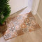 AMIDA Moroccan Style Small Door Mats Indoor, 50x80cm Brown Beige Vintage Inside Door Mats Low Pile Anti Slip Floor Mat Machine Washable for Entrance Kitchen Toilet Inside