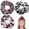 3 Stücke Haargummis Elastische Haarbänder Haargummis Seile Dot Leopard Scrunchie für Frauen Und Mädchen Haarschmuck
