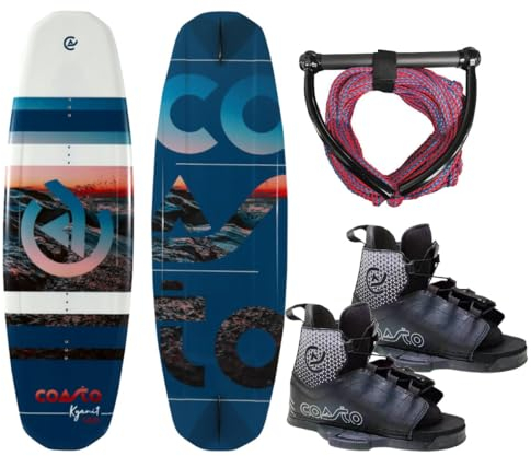 COASTO KYANIT 140 Package Wakeboard Flex Hantel mit Maze Bindung 40-46