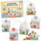 Papierdrachen Blumenkugel-Anhänger Osterhasenwelt – mit 5 Blumenkugeln und Anhängern – nachhaltige Osterdeko – Geschenkidee – bienenfreundlich – DIY-Pflanzset
