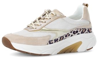 Gabor Damen Low-Top Sneaker, Frauen Halbschuhe,schnürschuhe,schnürer,straßenschuhe,Strassenschuhe,Sportschuhe,Argento/oasi/Puder,37.5 EU / 4.5 UK