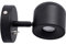 Aisilan Wandlampe mit Schalter Modern LED Wandleuchte Innen mit Kippschalter aus Aluminium in Schwarz Schwenkbar 7W Warmweiß Wandstrahler für Schlafzimmer Wohnzimmer Flur Cafe Bar