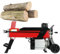 8 Ton Electric Log Splitter, Hydraulic Wood Splitting Machine, Small To Medium Wood Burners, Log Length Up To 520mm, with Foot Switch, Cross Head, for Firewood Splitting Forestry