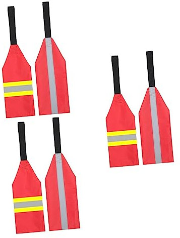 Yardwe 3 Sätze Kajak-sicherheitsflagge Anhänger Bootsluft Kajak Lichter Kajakständer Kajak Teile Kanus Planschbecken Aufblasbares Kajak Kajakabdeckung Bausatz Oxford-Stoff 2 Stück * 3