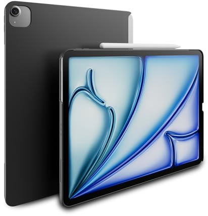 MAGEASY CoverBuddy Lite für M3/M2 iPad Air 13 Zoll (2024–2025) – iPad Air Hülle kompatibel mit Magic Keyboard – Schwarz (1.2)