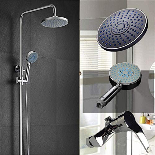 CAFIEDR Kupfer Wasserhahn Hebe Dusche Set Dunkel In Wand Dusche Set Filter Design Schöne Praktische