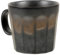 VICASKY 1Pc Vintage Japanese Style Ceramic Breakfast Mug Elegant Oatmeal Cup for Coffee Heat Resistant for Home Office and Outdoor Use