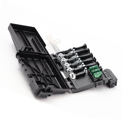 Luotahric Fuse Box Battery Terminal Battery Fuse Box for A3 8L Bora Golf 4 Ibiza 6K Leon 1M Toledo 1M Octavia 1U 1J0937617C