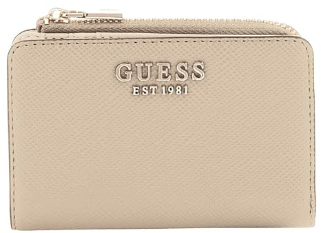 GUESS Geldbörse Laurel II SLG Zip Around Card Case Taupe