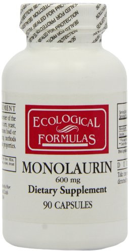 Ecological Formulas Monolaurin 600mg - 90 Capsules