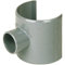 Selle de raccordement PVC gris - Femelle Ø 80 - 40 mm - Nicoll