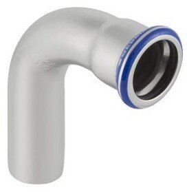 Geberit Mapress Edelstahl Bogen 90 ° männlich Durchmesser 28 mm Edelstahl