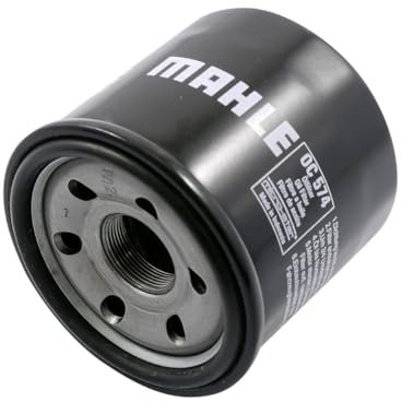 Ölfilter MAHLE OC574 kompatibel mit Aprilia Tuono 1000 V4 R APRC, RSV4 1000 Factory, Suzuki SV 650 S, Cagiva Navigator 1000, Kymco Maxxer 450 i 4X4 Onroad, GSR 600, Raptor 1000