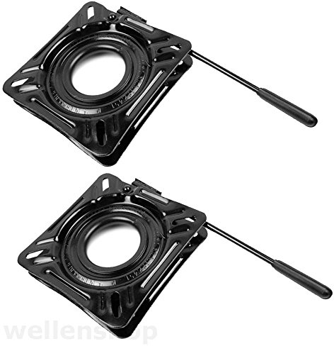 wellenshop 2 x Drehkonsole mit Arretierung für Bootssitz Wohnmobilausstattung