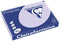 Clairefontaine 1250C - Ries Druckerpapier / Kopierpapier Trophee, Pastell Farben, DIN A3, 120g, 500 Blatt, Lila, 1 Ries