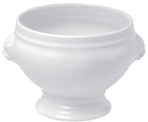 REVOL Cg369 Bol à soupe Tête de Lion, Miniature, Blanc (lot de 6)