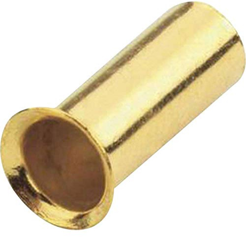 Sinuslive 4mm² Aderendhülsen 12 Stück vergoldet AE-4 Kabel Endhülsen