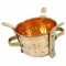 IBA Indianbeautifulart Authentique Traditionnel Indien Cuivre En Laiton Chauffe-Plat Traditionnel SIGDI Convient Cuivre Ustensiles De Cuisine