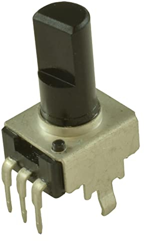Burns ptv09 a-4020 F-b103 Rotary Potentiometer, Carbon, ptv09 a Serie, 10 kOhm, Linear, 1 Turns, 50 mW, Panel, 1