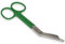 Gima - Lister Verbandschere für Krankenpfleger, Grün, mit Gürtelclip, aus rostfreiem Stahl, seidenglänzend und pulverbeschichtet, Länge 14 cm, zum professionellen Gebrauch