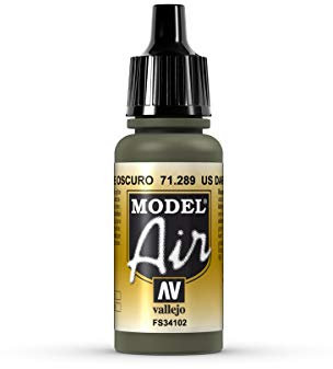 Vallejo Model Air 71289 US Dark Green (17ml)