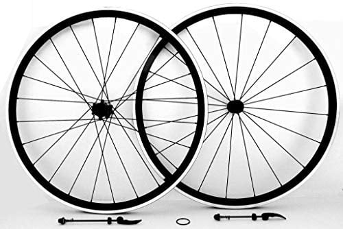 RDK RD900S 700C Road Bike Wheels, 8/9/10 Speed, QR, Sealed Bearings, 20/24 Spokes, Black, Rim Brake
