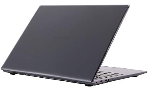 Tading Case Compatible with Huawei MateBook D15 2020, Crystal Hard Plastic Shell Cover for Huawei MateBook D15 / HONOR MagicBook 15 2020 Laptop Accessories - Black