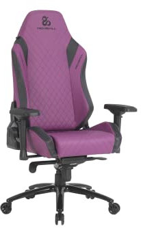 Newskill Neith – Sedia da gaming ergonomica con braccioli 4D, schienale regolabile a 180 gradi, include cuscini lombare e cervicale, disponibile in 9 colori, colore: nero/viola