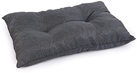 Royal Schneider Sitzkissen Kissen Polster Auflage Rückenkissen Loungekissen Lounge Bodenkissen Anti-Rutsch-Unterseite, Graphit - 5502, 60x40 cm - Rückenkissen